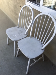 Recycled cottage chairs